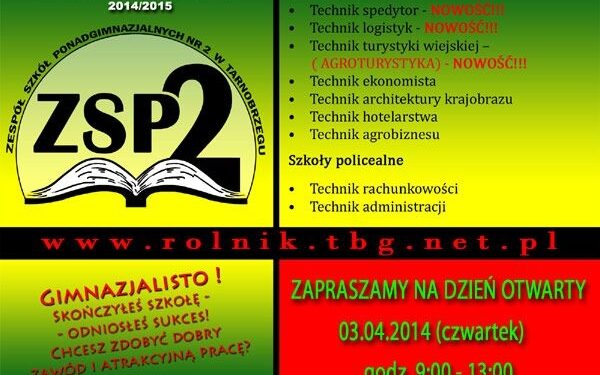 Tarnobrzeg. Dzień otwarty w ZSP 2.