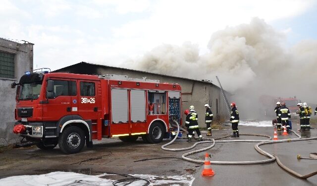 Tarnobrzeg: Groźny pożar w Machowie