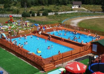 Sandomierz: Odkryte baseny na bulwarze