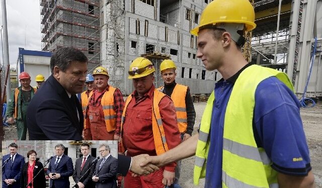 Stalowa Wola: Minister oceniał zaawansowanie prac przy bloku