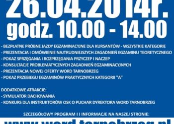 Tarnobrzeg. Dzień otwarty w Wojewódzkim Ośrodku Ruchu Drogowego.