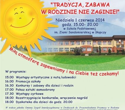 Piknik rodzinny w Słupczy