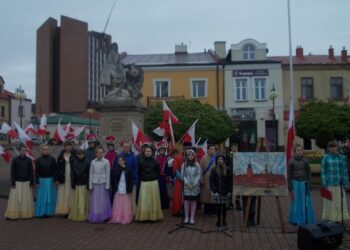 Tarnobrzeg. Święto Konstytucji 3 Maja.