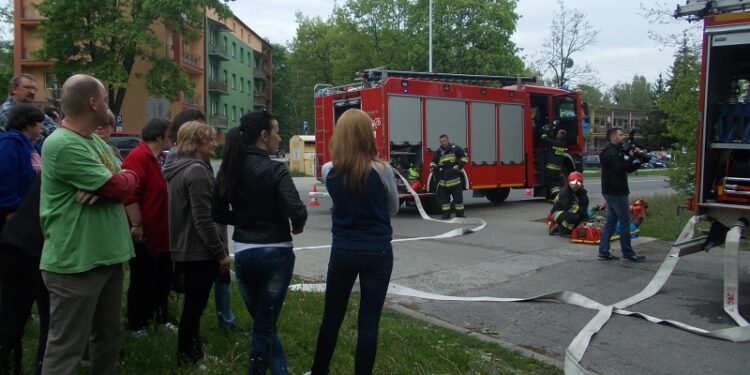Tarnobrzeg. Ewakuowano uczestników Warsztatów Terapii Zajęciowej.