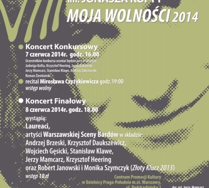 8 Ogólnopolski Festiwal im Jonasza Kofty