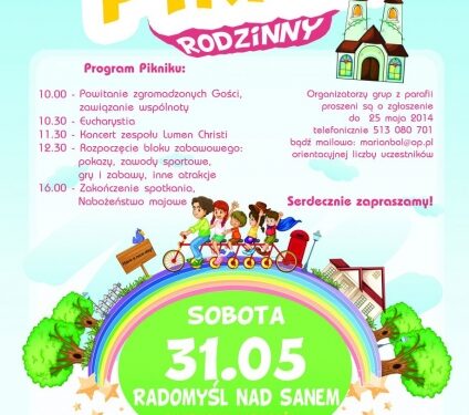 Piknik rodzinny w Radomyślu nad Sanem