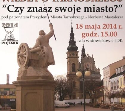 Tarnobrzeg. W niedziele quiz i koncert.