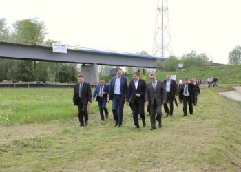Połaniec: Budowa mostu bardzo zaawansowana