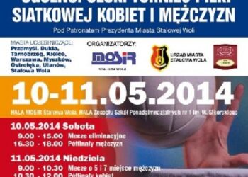 Stalowa Wola: Zmagania siatkarskie ku pamięci Tadeusza Duszyńskiego.