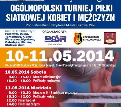 Stalowa Wola: Zmagania siatkarskie ku pamięci Tadeusza Duszyńskiego.