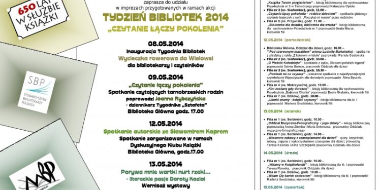 Tarnobrzeg. Tydzień Bibliotek.