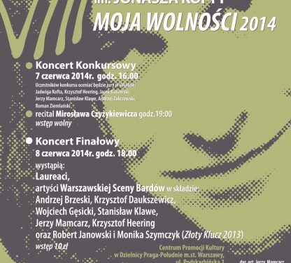 8 Ogólnopolski Festiwal im Jonasza Kofty