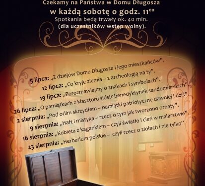 Kufer pełen niespodzianek w Sandomierzu