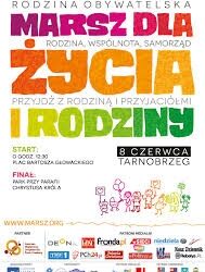 Tarnobrzeg. Marsz Życia i Rodziny.