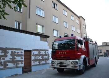 Stalowa Wola: Pożar w komendzie