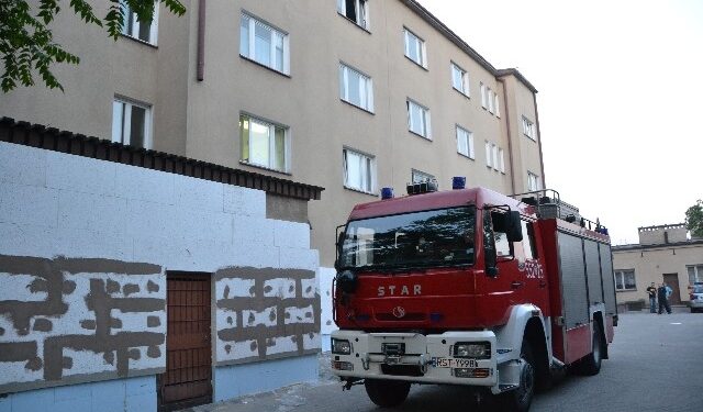 Stalowa Wola: Pożar w komendzie