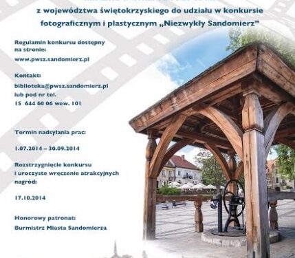 Sandomierz: Konkurs Niezwykły Sandomierz