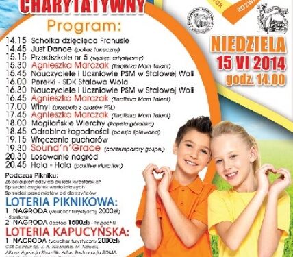 Stalowa Wola: XIV Kapucyński Piknik Charytatywny – program imprezy.