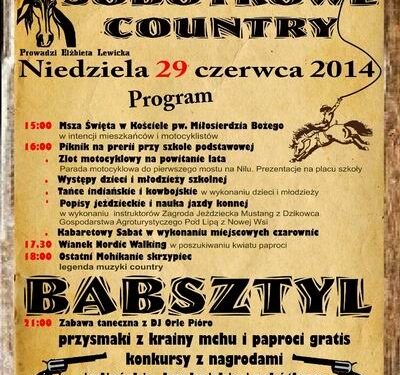 Domatków: Sobótkowe Country, gwiazdą zespół Babsztyl