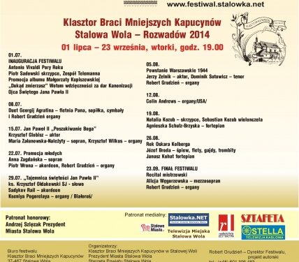 XXIV Festiwal Muzyczny w Stalowej Woli