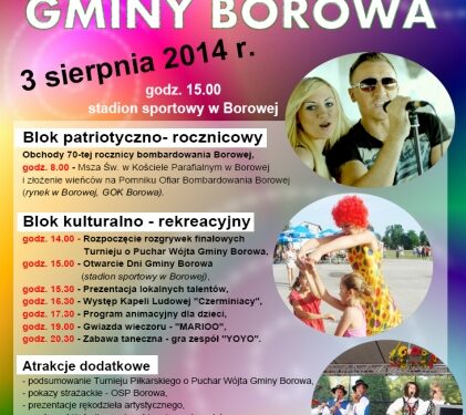 Dni GMINY BOROWA