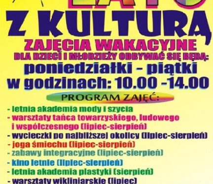 Chorzelów: Wakacje z kulturą.