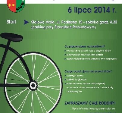 Stalowa Wola: Rodzinny Rajd Rowerowy po powiecie