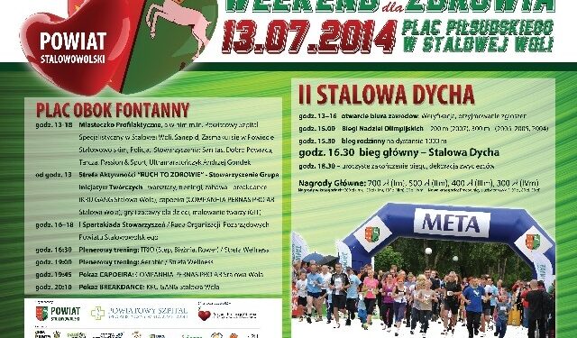 Stalowa Wola: Weekend dla zdrowia i Stalowa Dycha.