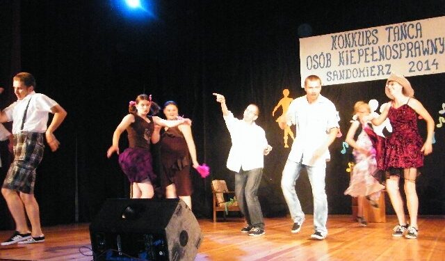 Sandomierz: Niepełnosprawni zatańczyli.
