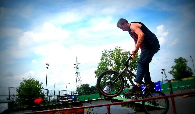 Mielec: Akrobatyka na BMX.