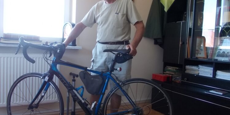 Nowa Dęba. Stefan Buś ma za sobą kolejną pielgrzymkę rowerową do Rzymu