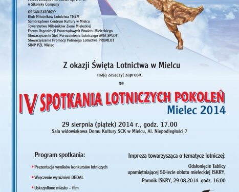 IV Spotkania Lotniczych Pokoleń – Mielec 2014
