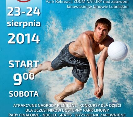 Turniej siatkówki plażowej w Janowie Lubelskim