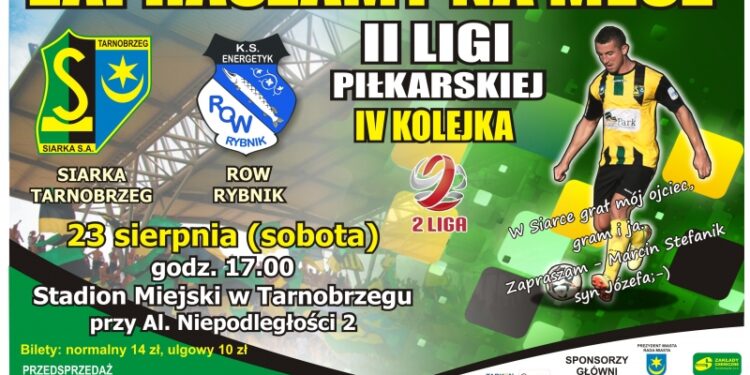 Tarnobrzeg. Mecz Siarka Tarnobrzeg – ROW Rybnik