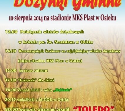 Osiek: Dożynki gminne.