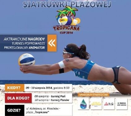 Mielec: Turniej siatkówki plażowej.