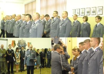 Stalowa Wola: Policja świętowała.