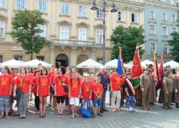 Mielec: Delegacja z Mielca na obchodach czynu legionowego