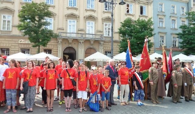 Mielec: Delegacja z Mielca na obchodach czynu legionowego