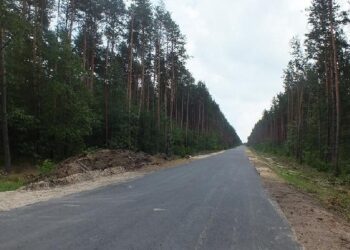 Mielec: Ostatnia prosta na ul. Łuże.