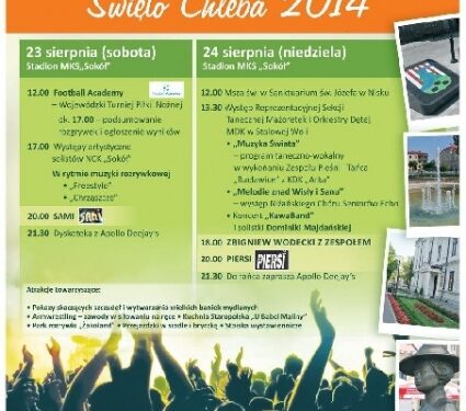 Nisko: Dwudniowe Święto Chleba rusza