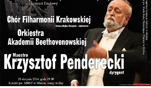 Mielec: Maestro Penderecki w finałowym koncercie