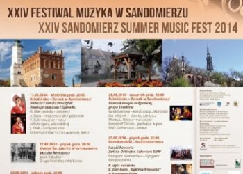 Sandomierz: XXIV festiwal Muzyka w Sandomierzu.