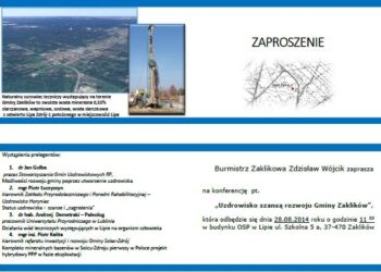 Lipa: Konferencja o leczniczych wodach w Lipie.