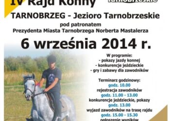 IV Rajd Konny Jezioro Tarnobrzeskie  6.09.2014