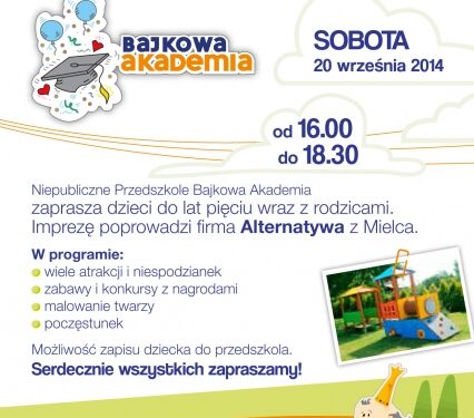 Pożegnanie lata w Bajkowej Akademii w Mielcu