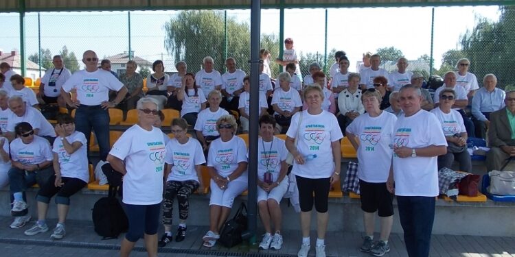 Baranów Sandomierski.  Spartakiada Seniorów.