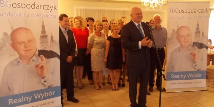 Tarnobrzeg. Tadeusz Gospodarczyk rozpoczął kampanie wyborczą.