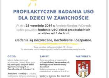 Profilaktyczne badania usg dla dzieci w Zawichoście