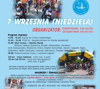 Ulanów : XII Cross Rowerowy 7.09.2014
